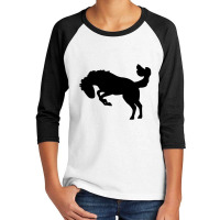 Bucking Rodeo Horse   Horse Youth 3/4 Sleeve | Artistshot