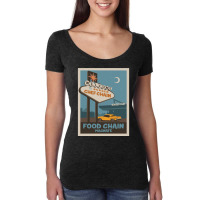 Food Chain Magnate Board Game Minimalist Travel Poster Style Gaming Ar Women's Triblend Scoop T-shirt | Artistshot