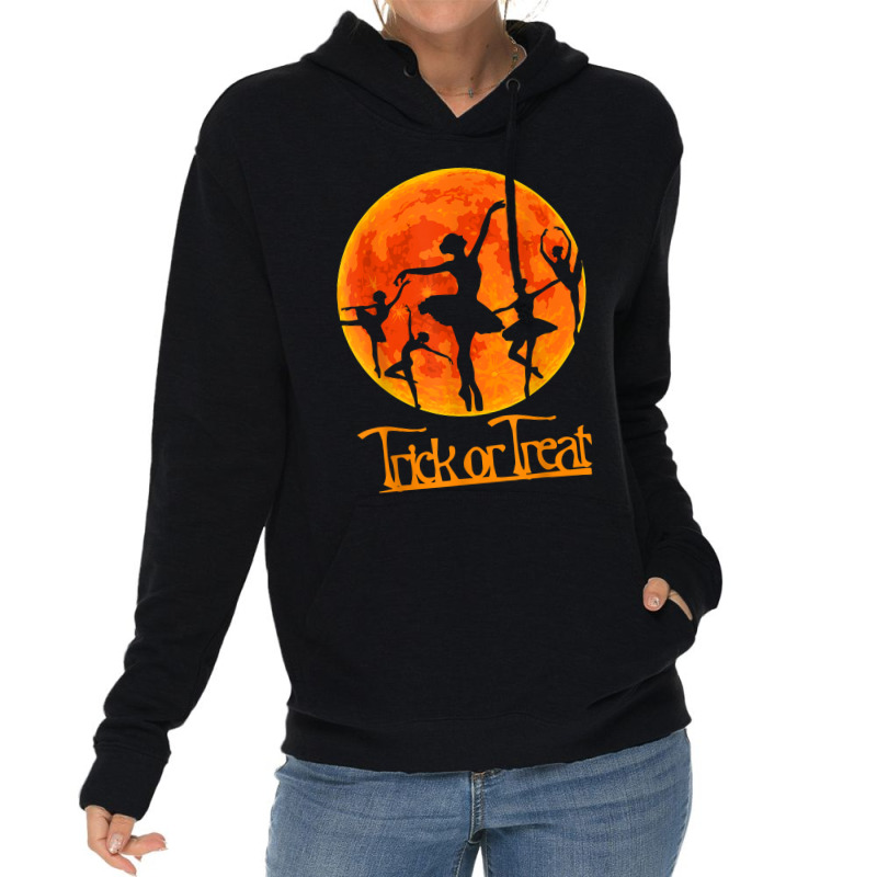 Trick Or Treat - Halloween Ballet Dancer Dancing Gifts Girls T-shirt14 Lightweight Hoodie | Artistshot