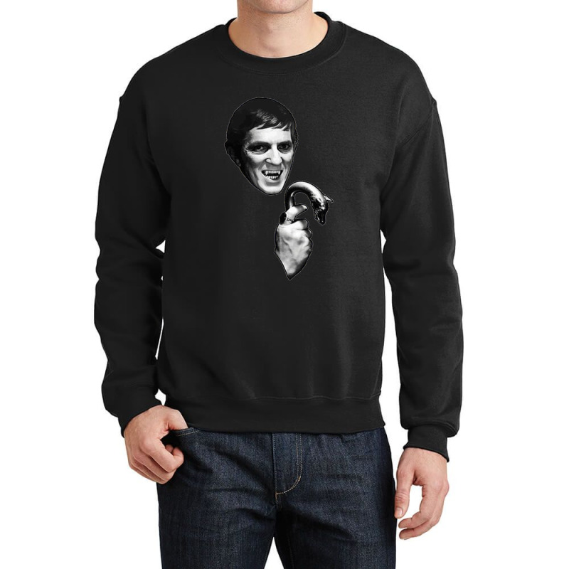 Dark Shadows Barnabas Collins Jonathan Frid Horror Halloween New T-shi Crewneck Sweatshirt by cm-arts | Artistshot