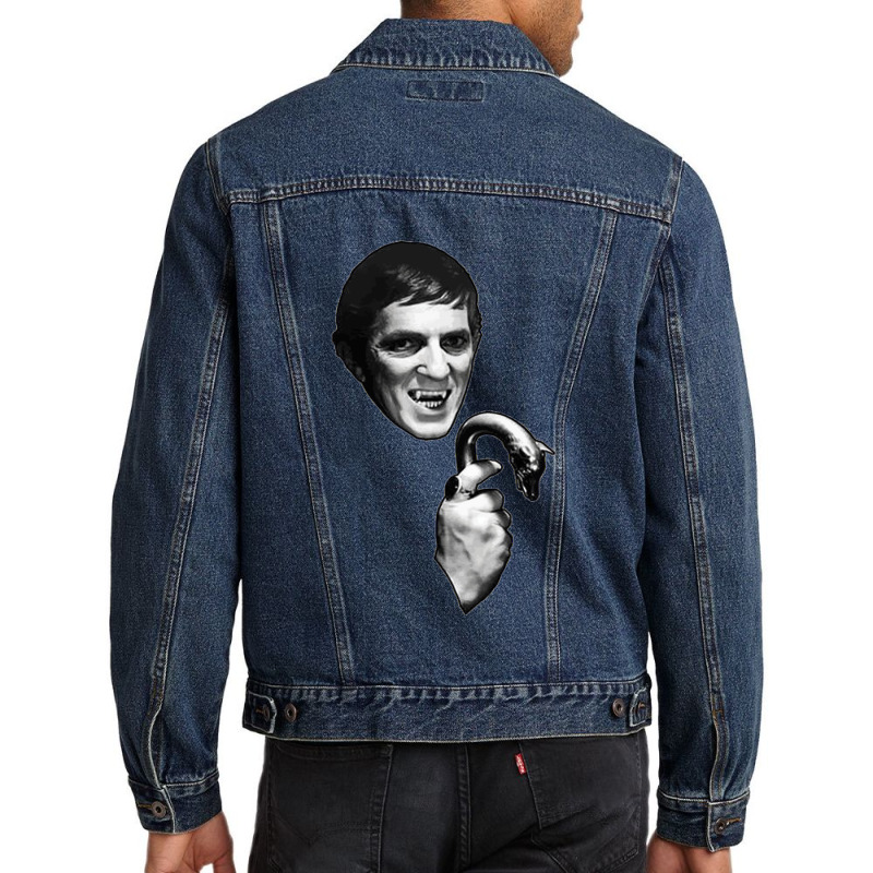 Dark Shadows Barnabas Collins Jonathan Frid Horror Halloween New T-shi Men Denim Jacket by cm-arts | Artistshot