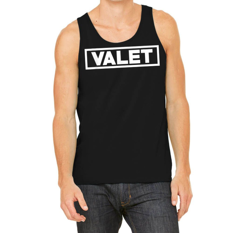 Valet Car Parking Lot Attendant Hotel & Restaurant Employee Tank Top by STACYSCHUDEL | Artistshot