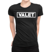 Valet Car Parking Lot Attendant Hotel & Restaurant Employee Ladies Fitted T-shirt | Artistshot