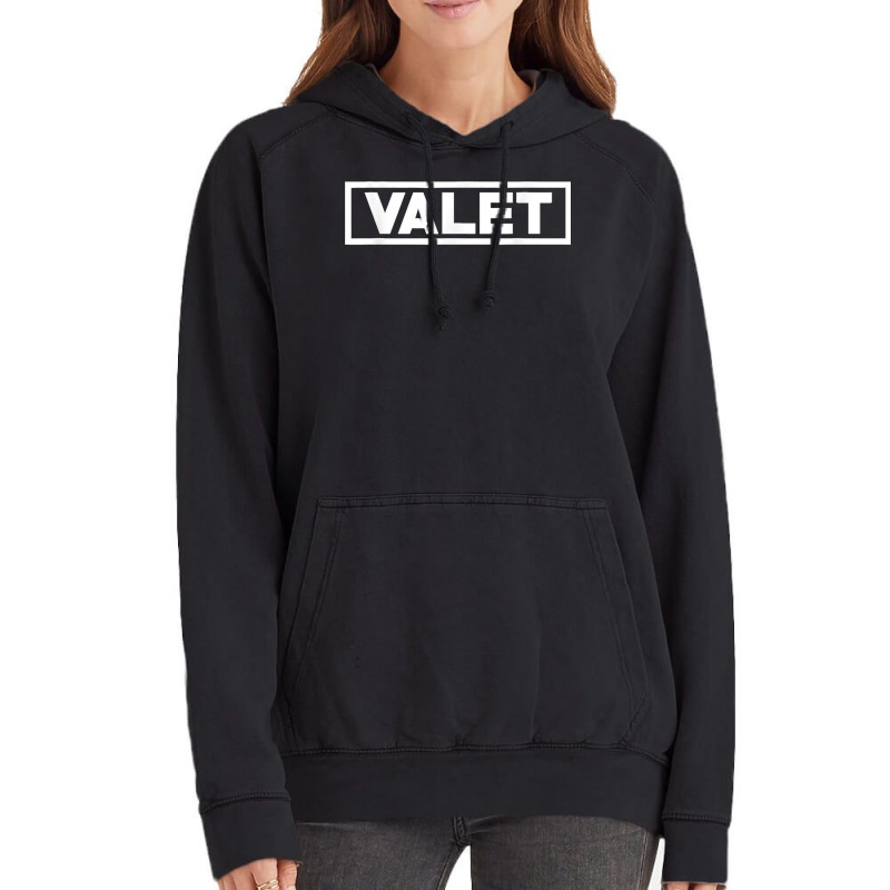 Valet Car Parking Lot Attendant Hotel & Restaurant Employee Vintage Hoodie by STACYSCHUDEL | Artistshot