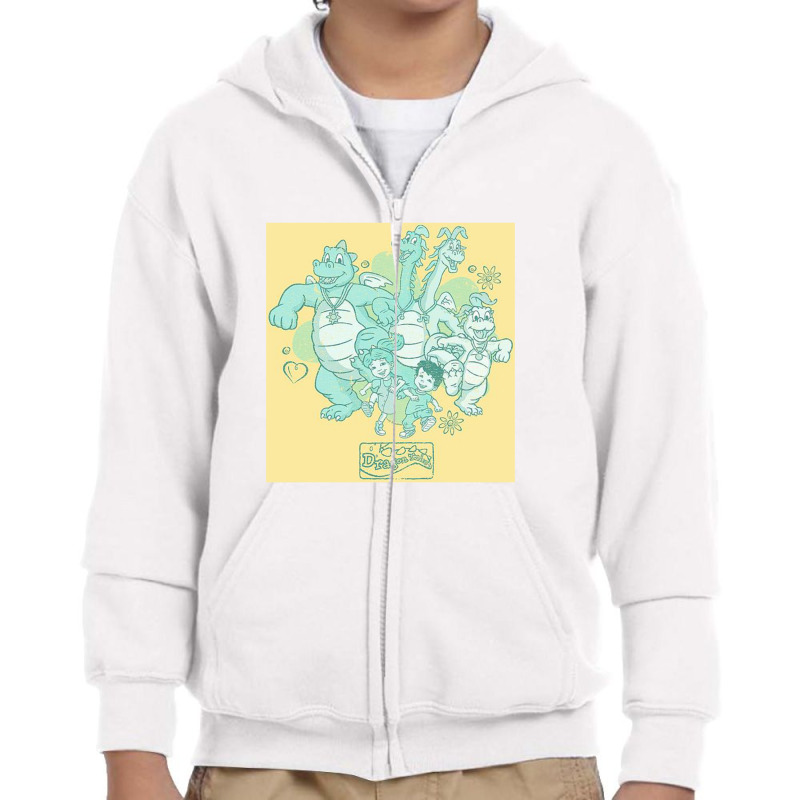 Dragon Tales, Group Celebration, Youth Zipper Hoodie by joetamponi | Artistshot