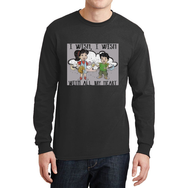 Dragon Tales, I Wish With All My Heart Long Sleeve Shirts | Artistshot