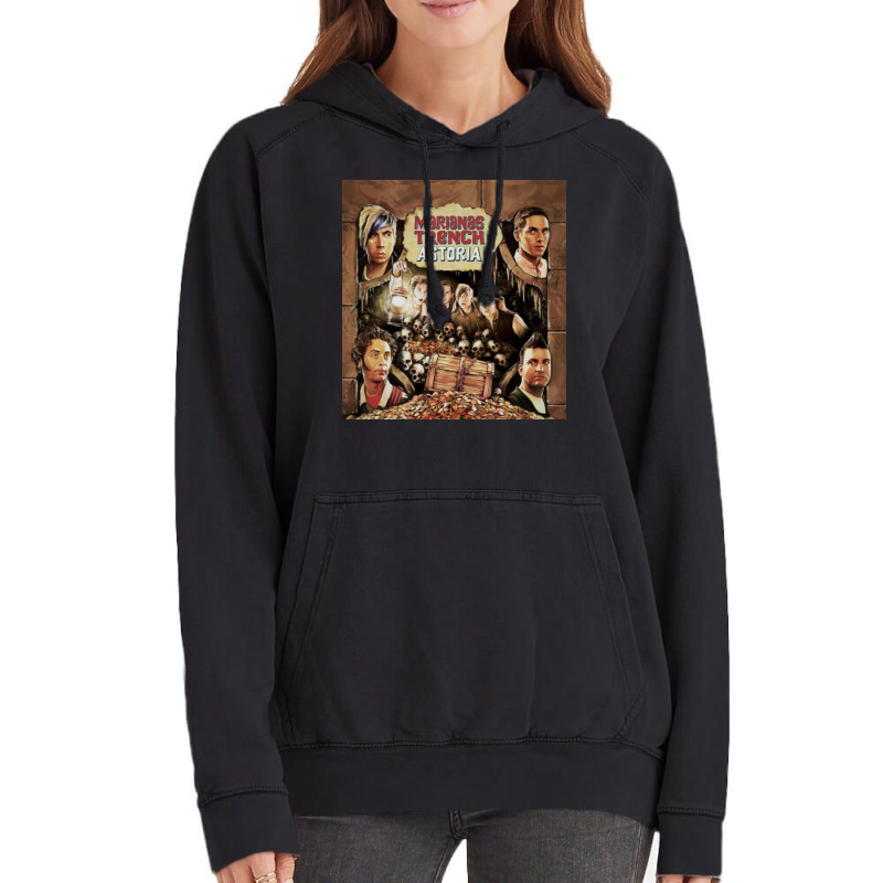 Marianas Trench Cover Album Vintage Hoodie | Artistshot