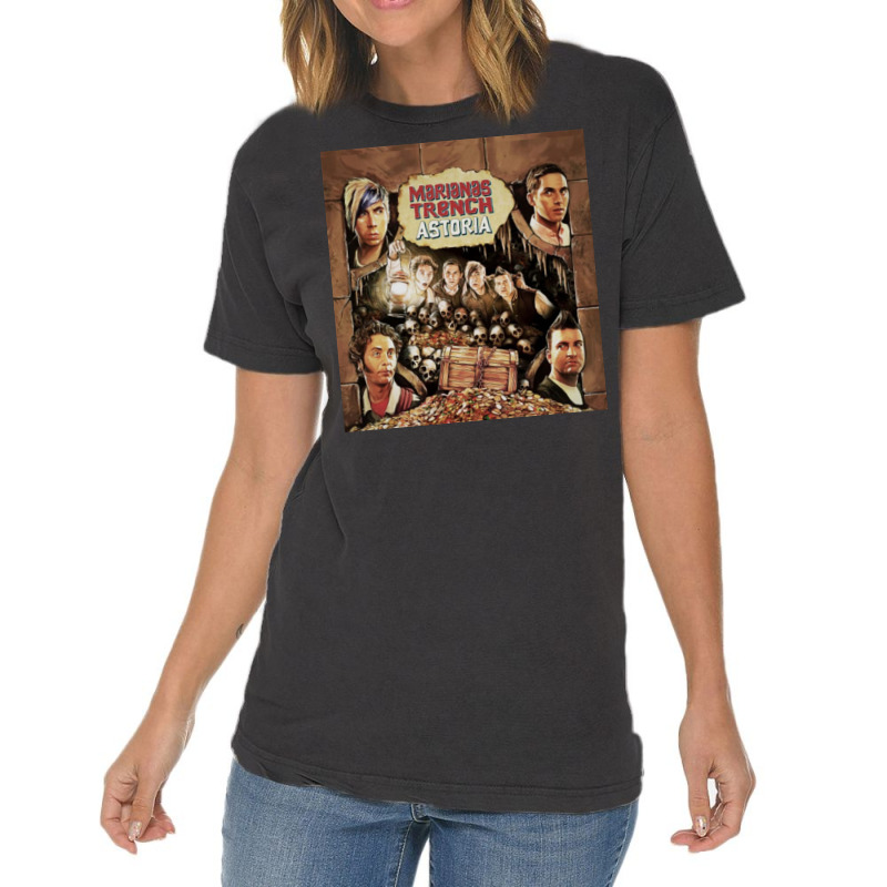 Marianas Trench Cover Album Vintage T-shirt | Artistshot