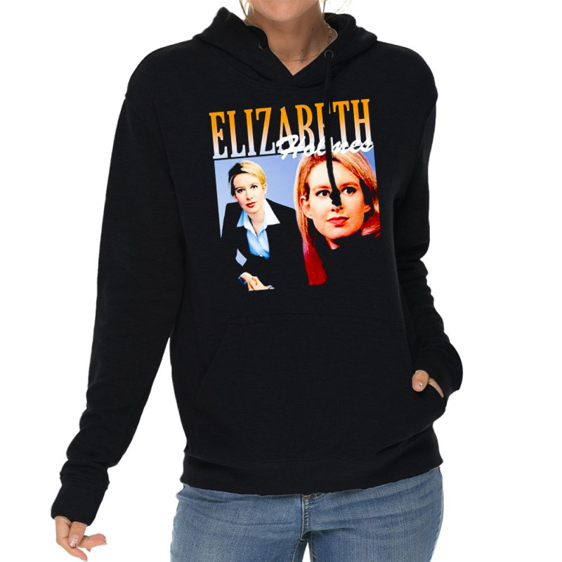 Elizabeth Holmes, Theranos Founder, Elizabeth Holmes And Theranos Foun Lightweight Hoodie | Artistshot