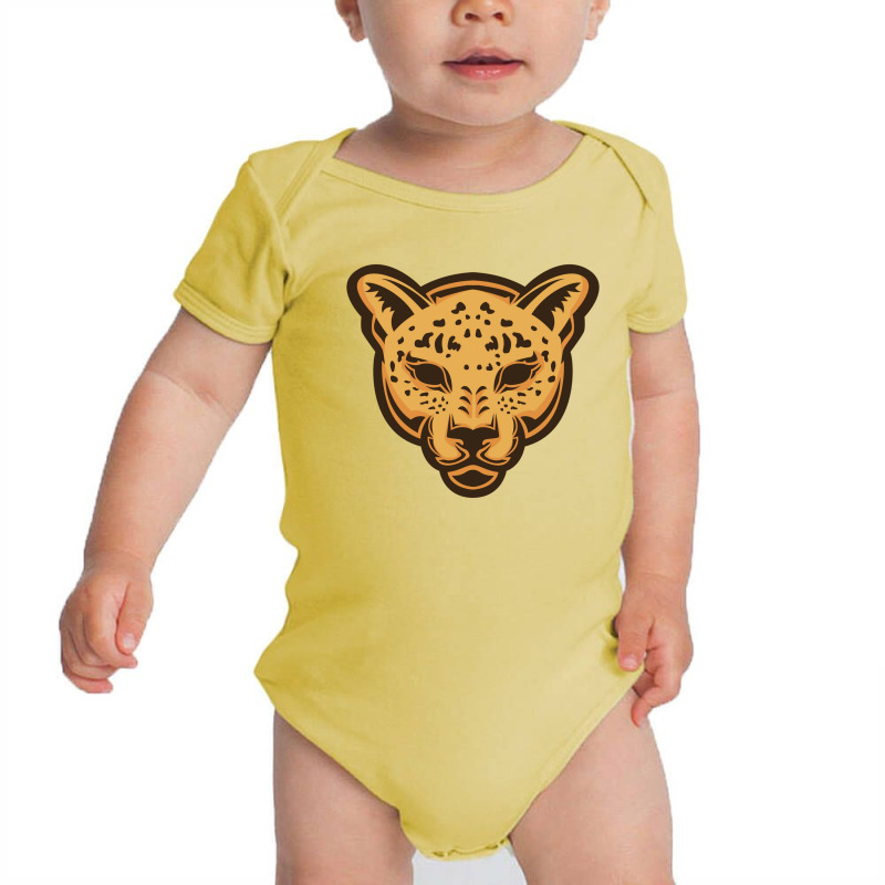 Jaguar Head Baby Bodysuit by Jonz | Artistshot