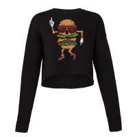 Burger Dance Cropped Sweater | Artistshot