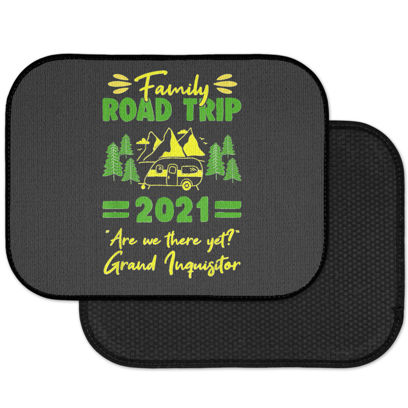 Family Road Trip 2021 Are We There Yet Grand Inquisitor Rear Car Mat | Artistshot