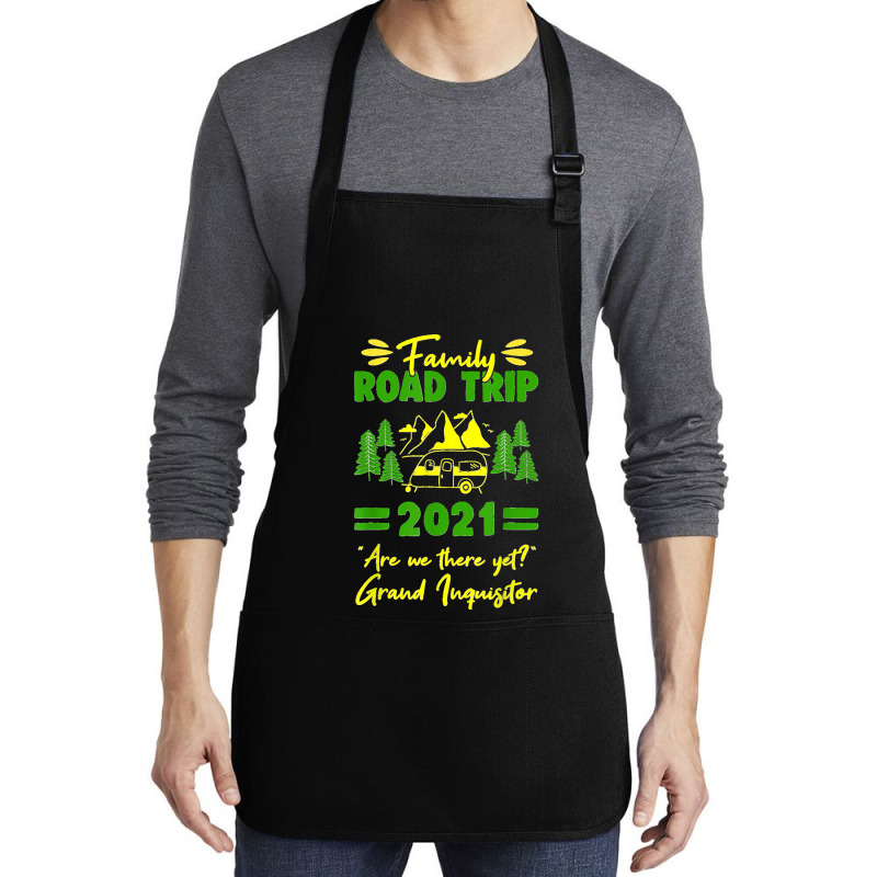 Family Road Trip 2021 Are We There Yet Grand Inquisitor Medium-length Apron | Artistshot