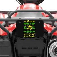 Family Road Trip 2021 Are We There Yet Grand Inquisitor Atv License Plate | Artistshot