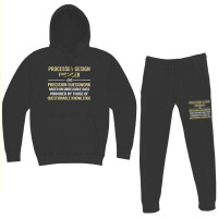 Processor Design Engineer I Do Precision Guesswork Hoodie & Jogger Set | Artistshot