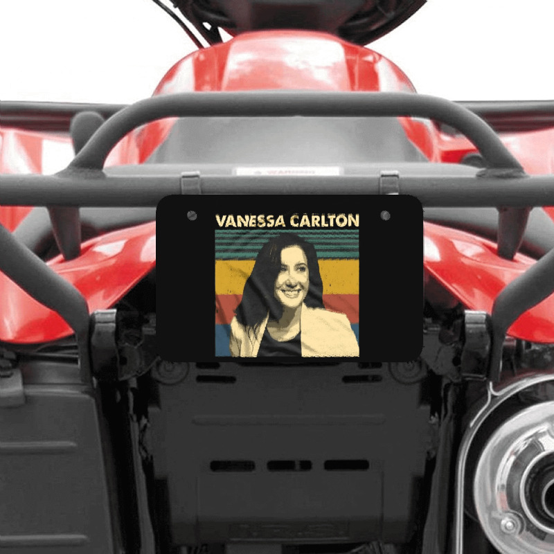 Vanessa Carlton, Vanessa Carlton Vintage, Vanessa, Carlton, Vanessa Ca Atv License Plate | Artistshot