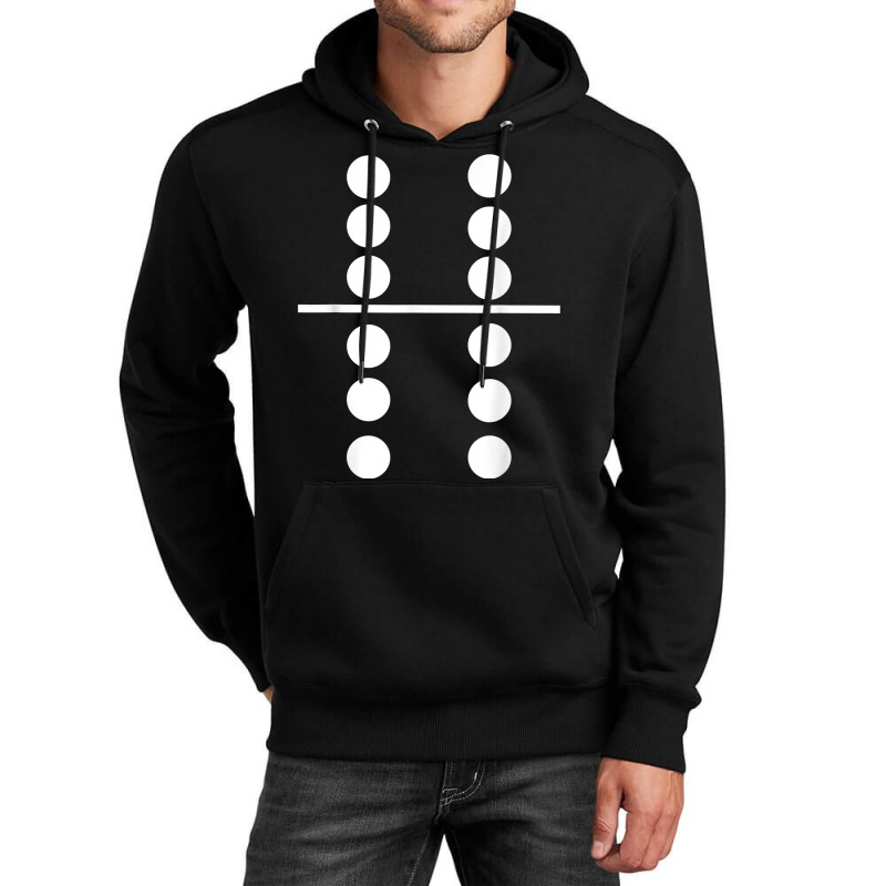 Domino 6 And 6 Matching Halloween Group Costumes 6-6 Unisex Hoodie | Artistshot