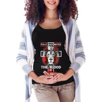 Jesus Christ Christian Fully Vaccinated By The Blood Of Jesus Christia Maternity Scoop Neck T-shirt | Artistshot