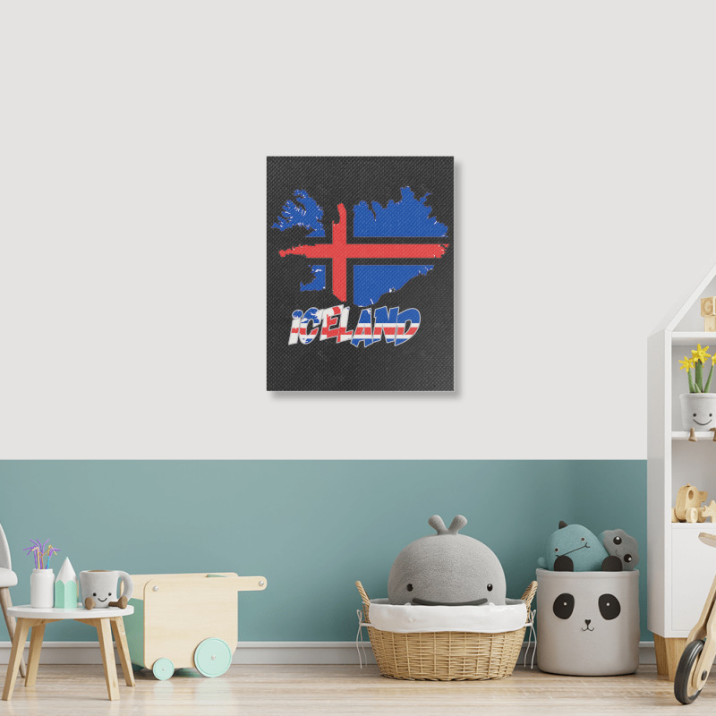 Iceland Portrait Canvas Print | Artistshot