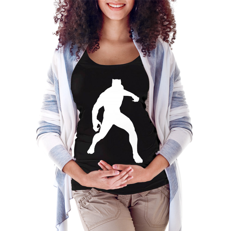 Black Panther Maternity Scoop Neck T-shirt by T-Zone | Artistshot