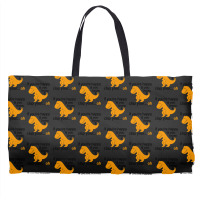 T Rex Clap Your Hands Weekender Totes | Artistshot