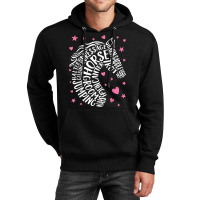 Horse Typography Word Art Girls Horseback Riding Equestrian Love Unisex Hoodie | Artistshot