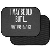 Funny Senior Citizens Old People Gifts S Old Age S Rear Car Mat | Artistshot