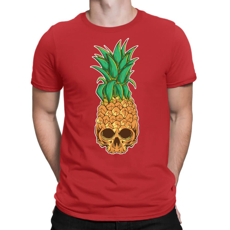 Pineapple Skull T-shirt | Artistshot