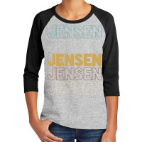 Jensen Jensen Jensen Jensen Jensen Youth 3/4 Sleeve | Artistshot