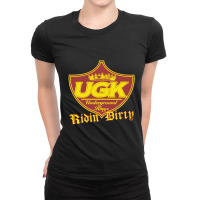 Ugk Underground Kingz Ridin Dirty Rare Edit Ladies Fitted T-shirt | Artistshot