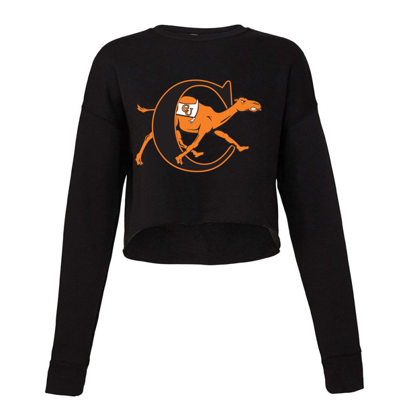 Campbell Fighting Camels Cropped Sweater by MotorArt | Artistshot