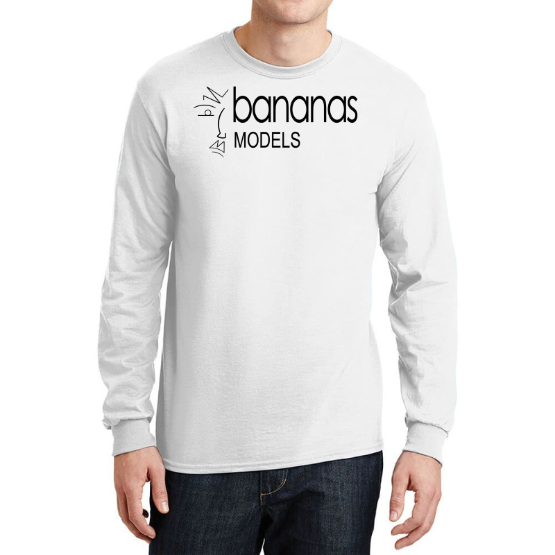 Bananas Models Long Sleeve Shirts | Artistshot