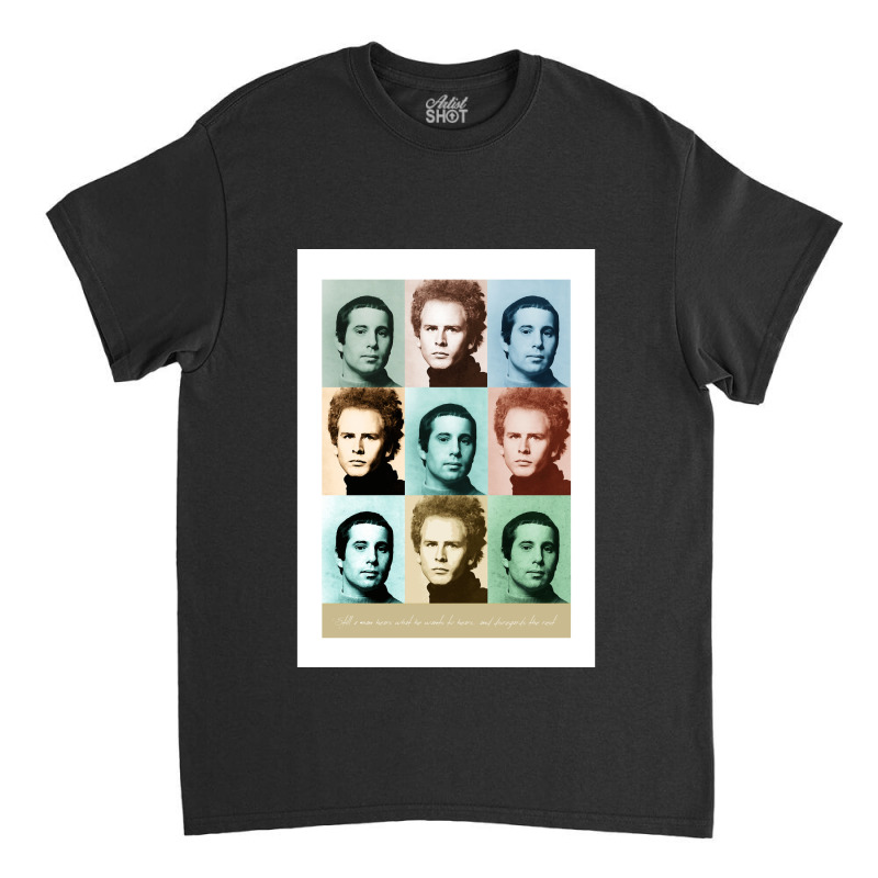 Simon Garfunkel - Music Heroes Series Classic T-shirt | Artistshot