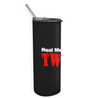 Real Men Make Twins  (2) Skinny Tumbler | Artistshot