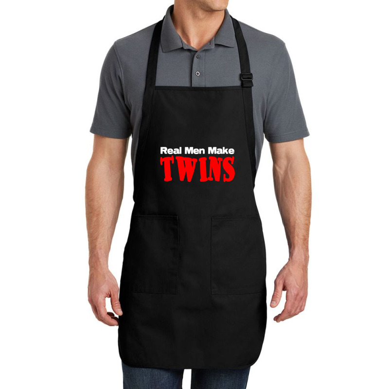 Real Men Make Twins  (2) Full-length Apron | Artistshot