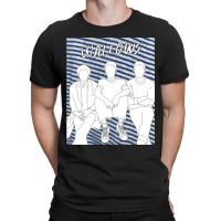 Wallows Outline With Nothing Happens T-shirt | Artistshot