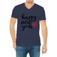 Happy New Year V-neck Tee | Artistshot