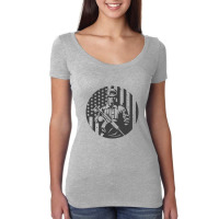 United States Veteran Women's Triblend Scoop T-shirt | Artistshot