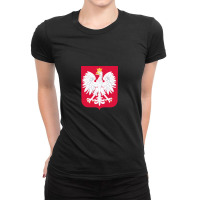 Herb Polski Poland National Football Ladies Fitted T-shirt | Artistshot