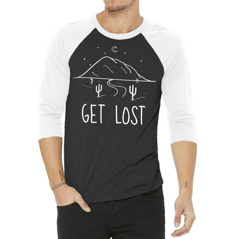 Get Lost 3/4 Sleeve Shirt | Artistshot