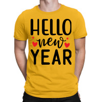 Hello New Year T-shirt | Artistshot