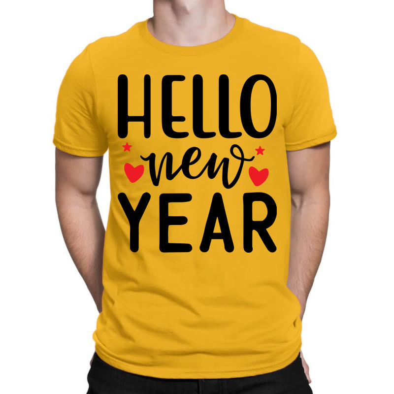 Hello New Year T-shirt | Artistshot