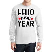 Hello New Year Long Sleeve Shirts | Artistshot