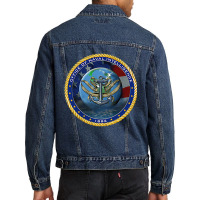 Office Of Naval Intelligence Oni Navy Military Veteran Patch Men Denim Jacket | Artistshot