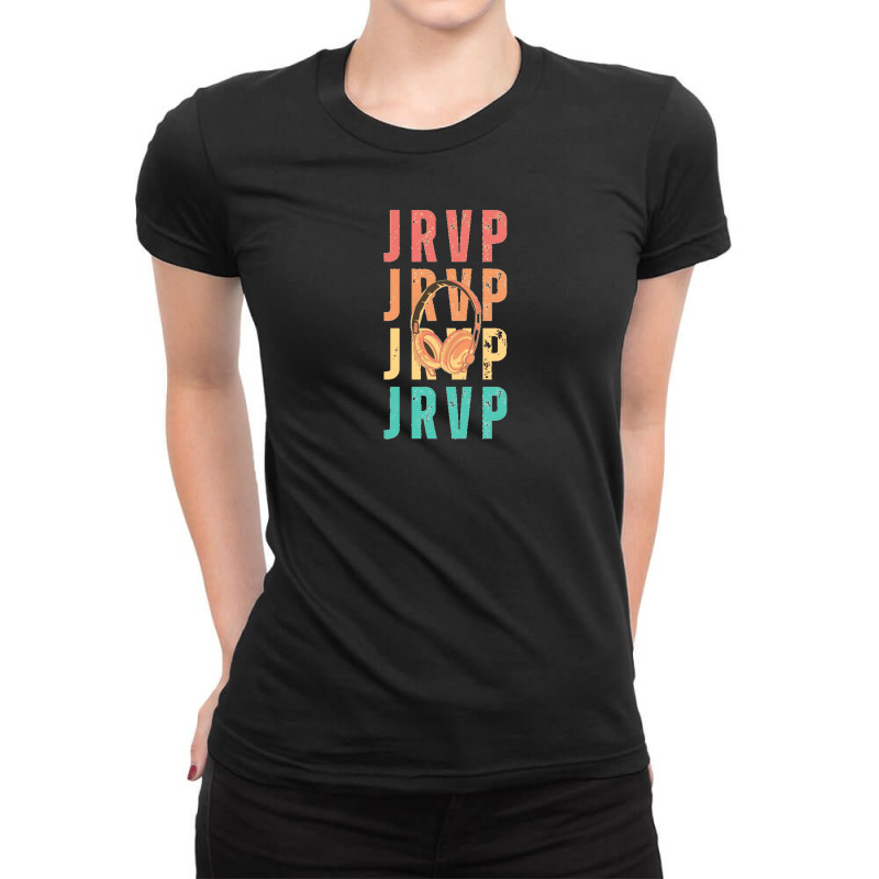 Jrvp Headphones Ladies Fitted T-Shirt by cm-arts | Artistshot