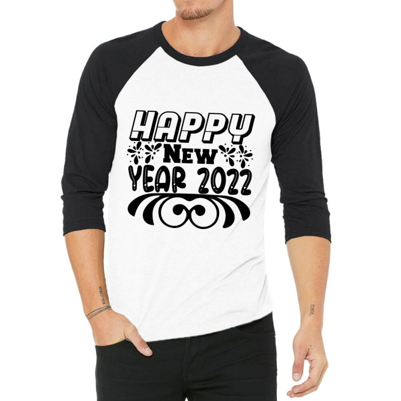 Happy New Year 3/4 Sleeve Shirt | Artistshot