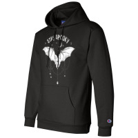 Stay Spooky Cute Vampire Bat Halloween Champion Hoodie | Artistshot