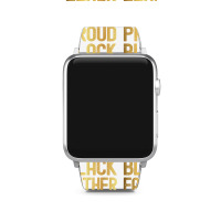 Proud Black Father Father's Day Black History Apple Watch Band | Artistshot