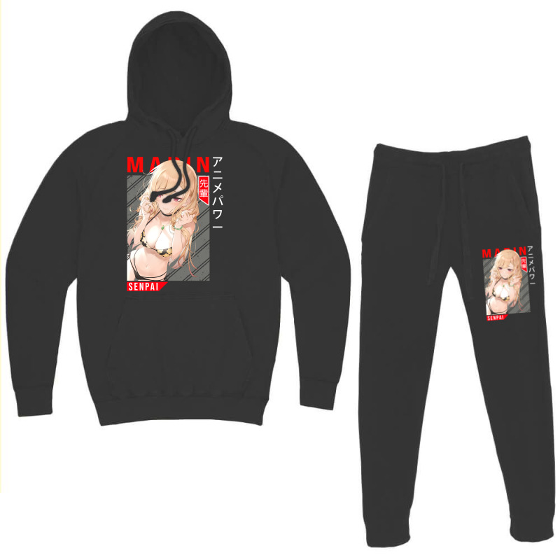 Cartoon Gifts Marin Funny Gifts Boy Girl Hoodie & Jogger Set | Artistshot