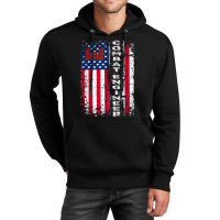 Combat Engineer Distressed American Flag - U.s. Military Unisex Hoodie | Artistshot